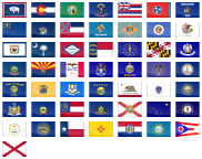 States of the United States icon packages