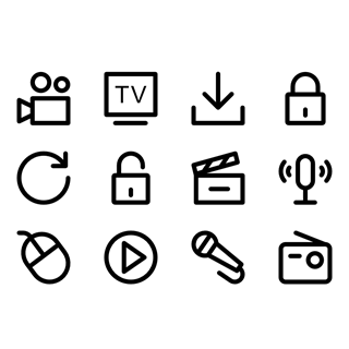 Multimedia Elements icon packages