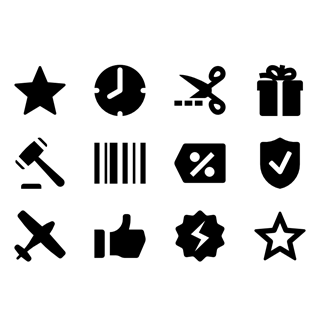 Solid Commerce Elements icon packages