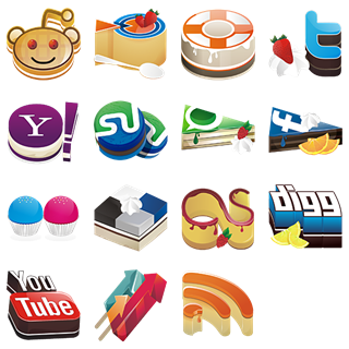 Yammy Social Media Icons icon packages