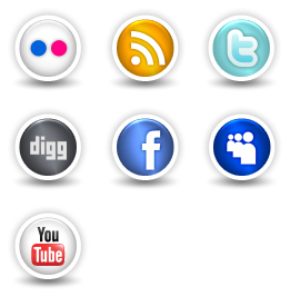 Social Stickers icon packages
