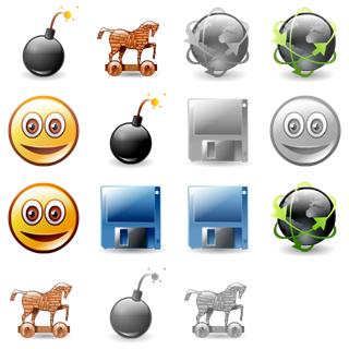 Networking sophistique icon packages