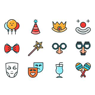 Carnival Elements icon packages