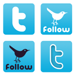 DT Twitter and RSS Icon icon packages