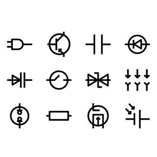 Linear Electronic Circuits icon packages
