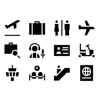Airport Elements icon packages
