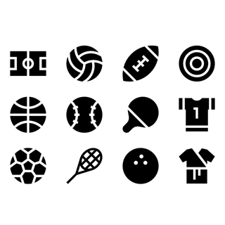 Solid Sport Elements icon packages