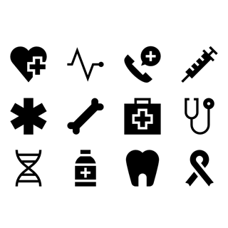 Health Care Elements icon packages
