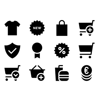 Ecommerce Elements icon packages