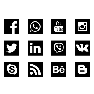Social Networks Logos icon packages