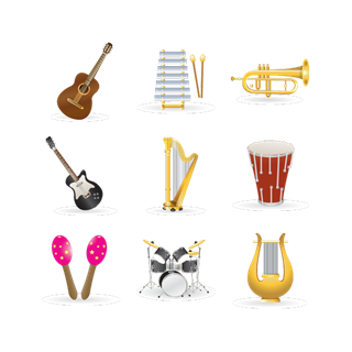 Music Instruments icon packages