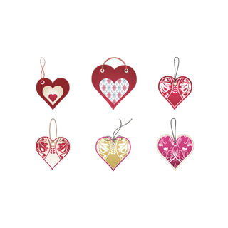 Valentine Tags icon packages