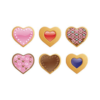 Valentine Cookies icon packages