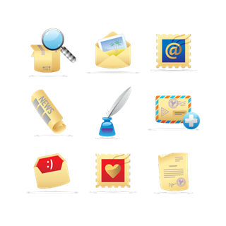 Mail Web Icons icon packages