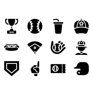 Baseball Elements icon packages