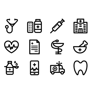 Medical Collection icon packages