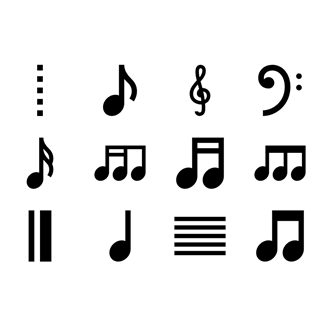 Musical Symbols and Annotations icon packages
