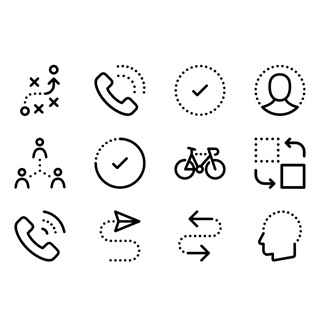 Dashed Elements icon packages