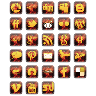 Diablo 3 Icons Pack icon packages