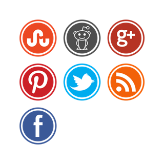 New Social Media Icons Set icon packages