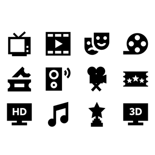 Cinema Elements icon packages