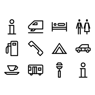 Transport Collection icon packages