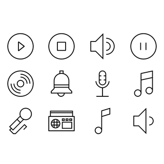 Music Collection icon packages