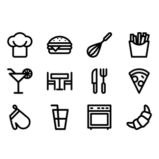 Kitchen Stuff icon packages
