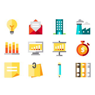 Business and Office icon packages