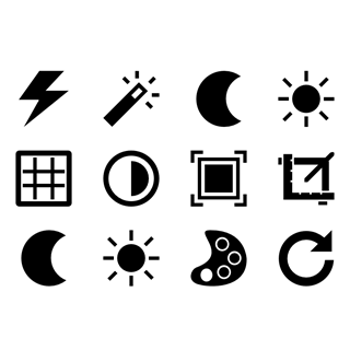 Camera Interface icon packages