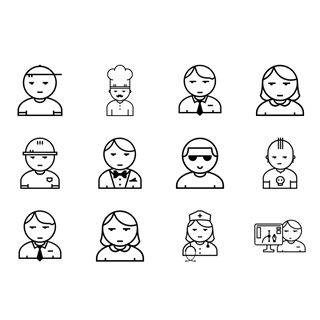 Angry People icon packages