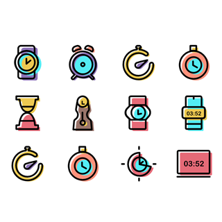 Time Assets icon packages