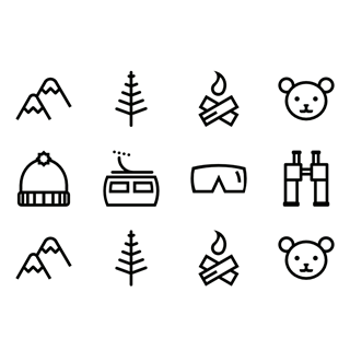 Mountain Icons icon packages
