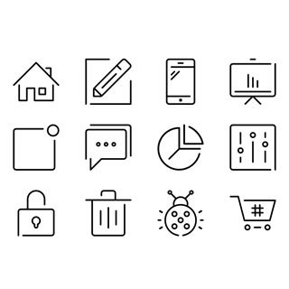 Interface Icon Set icon packages