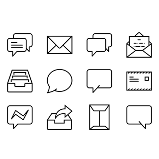 Dialogue Set icon packages