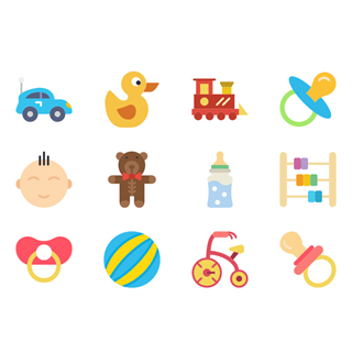 Baby Collection icon packages