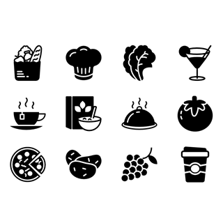 Gastronomy Collection icon packages