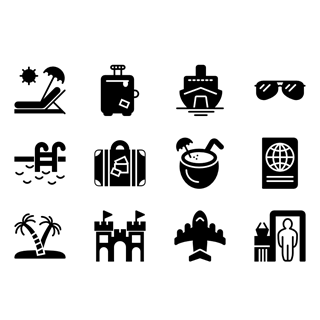 Travel Elements icon packages