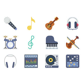 Music Elements icon packages