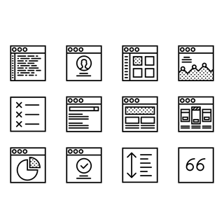 User Interface Set icon packages