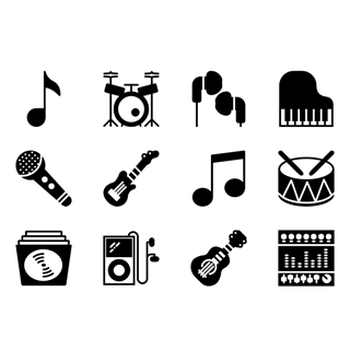 Music Set icon packages