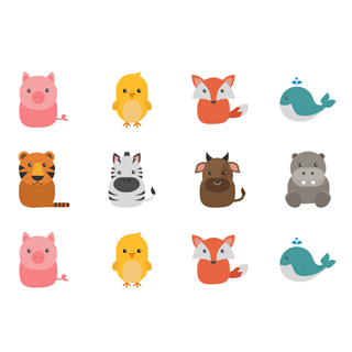 Animal Set icon packages
