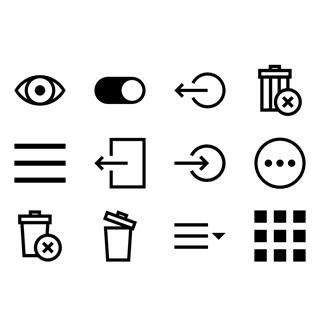 Web Button Set icon packages