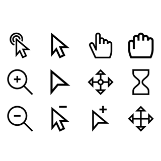 Cursor Collection icon packages