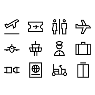 Airport Collection icon packages