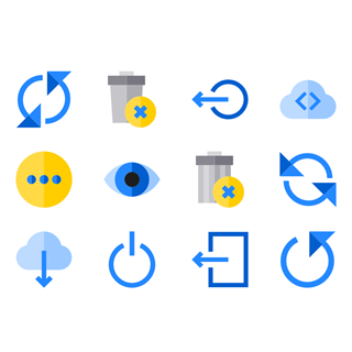 Web Button Collection icon packages