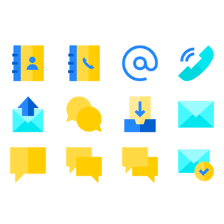 Communication Collection icon packages