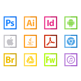 Logo Set icon packages