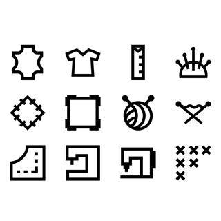 Needlework Set icon packages