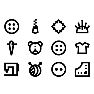 Needlework Collection icon packages
